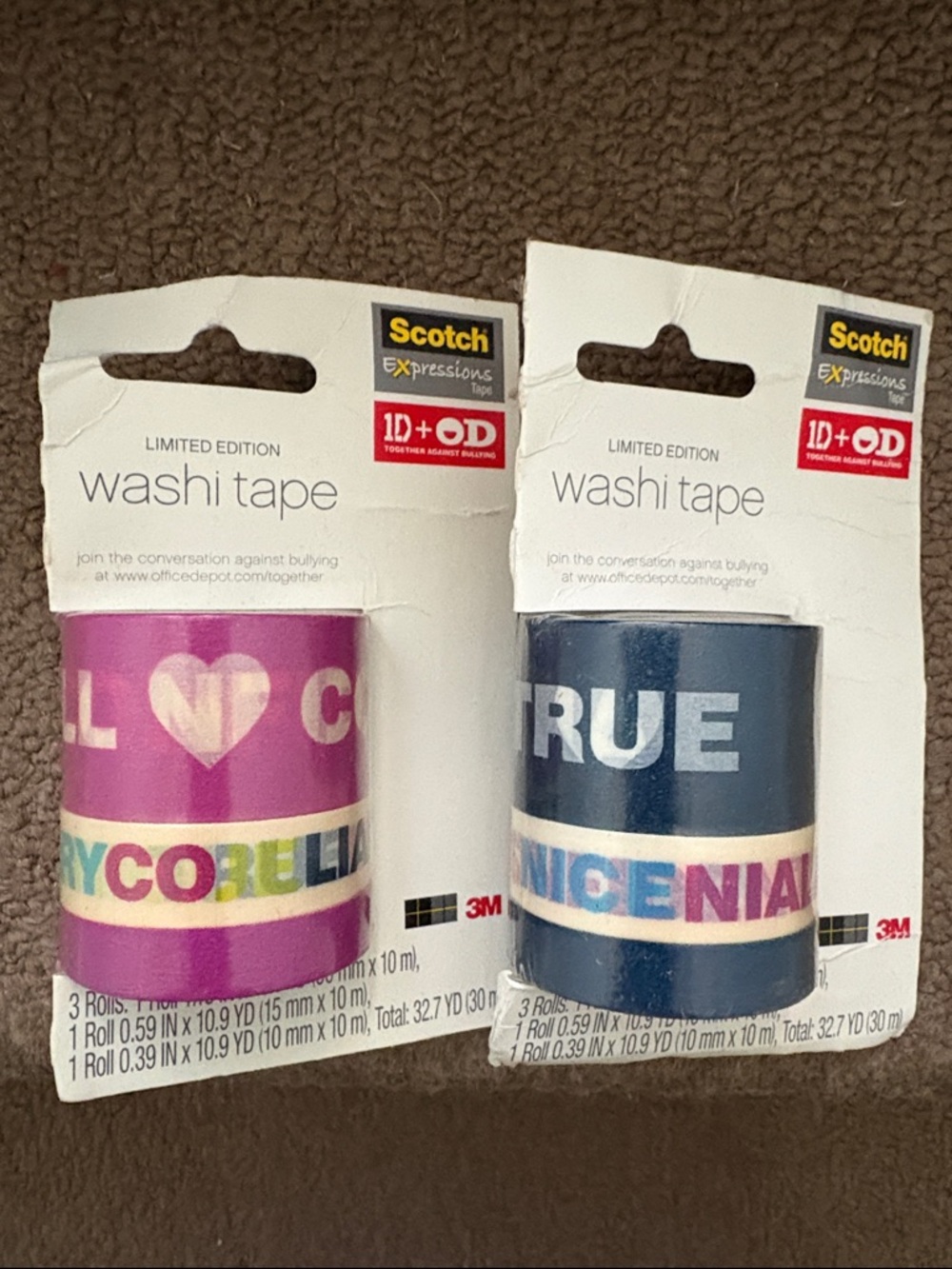 One Direction Washi Tape